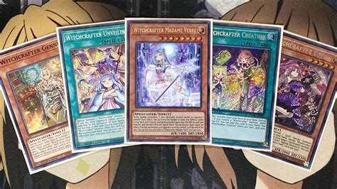Sleeves for Witchcrafter Yugioh deck